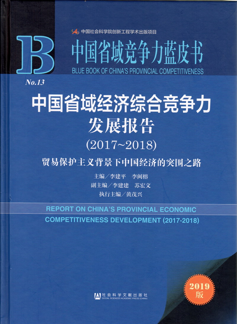 美女让我操她视频在线免费观看中国省域经济综合竞争力发展报告（2017-2018）
